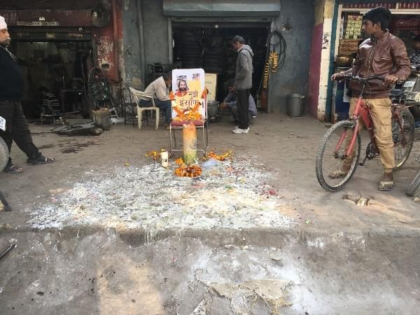 A candle march was held a week after Ankit Saxena was killed at the market junction