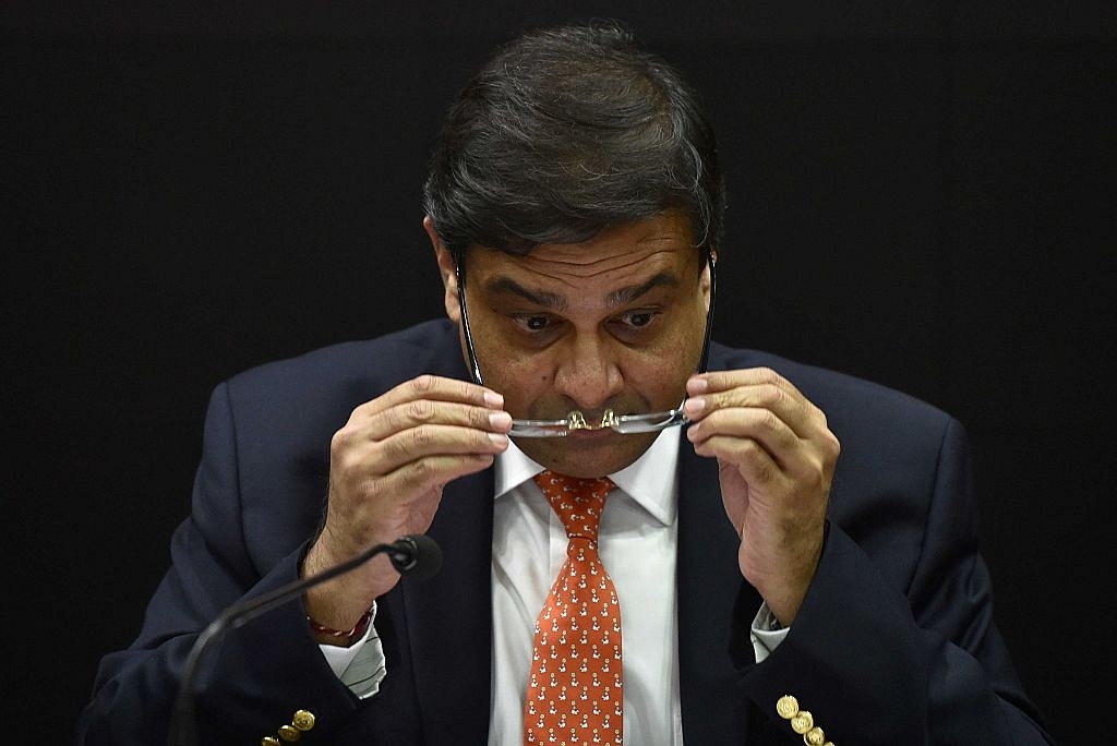 RBI Governor Urjit Patel during a press conference at RBI headquarters in Mumbai. (Arijit Sen/Hindustan Times via GettyImages)&nbsp;