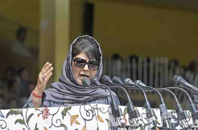 Mehbooba Mufti (Waseem Andrabi/Hindustan Times via Getty Images)&nbsp;