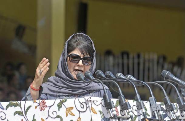 Mehbooba Mufti (Waseem Andrabi/Hindustan Times via Getty Images) 
