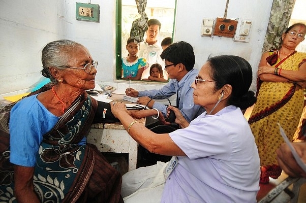 A health camp (Indranil Bhoumik/Mint via Getty Images)