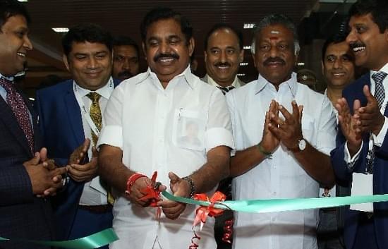Tamil Nadu Chief Minister Edapadi K Palanisamy and Deputy Chief Minister O Pannerselvam (Habib Ws/Twitter)
