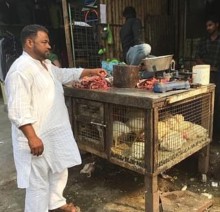 Haji Nawab Qureshi, a meat seller in Block 27, the site of the latest instance of stone-pelting