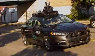 Uber’s driverless car in San Francisco, California (Jeff Swensen/Getty Images)