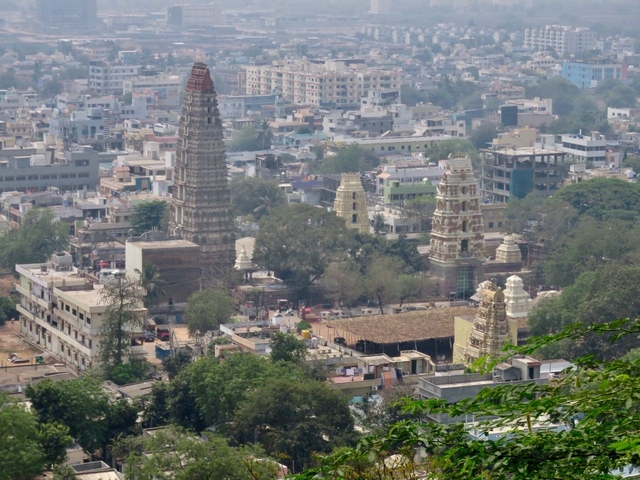 Mangalgiri town. (A S Diwakar)