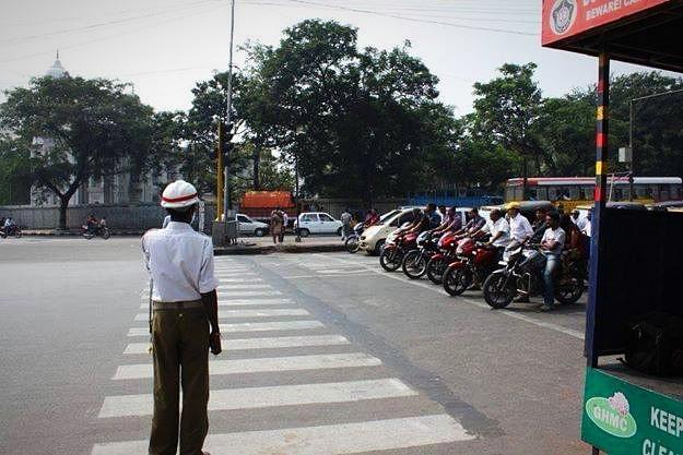 Representative image of a traffic policeman (via Facebook)
