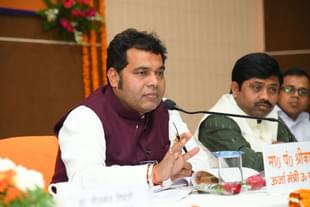 Uttar Pradesh Power Minister Shrikant Sharma. (@ptshrikant/Twitter)