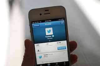 The Twitter account on the Twitter app (Bethany Clarke/Getty Images)