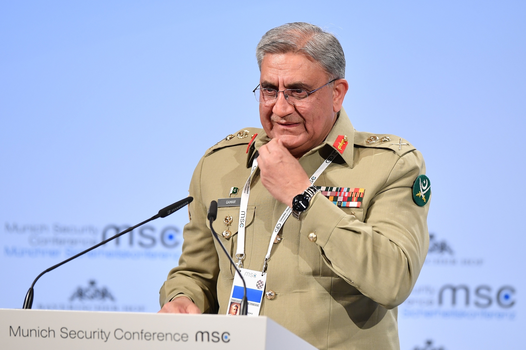 Pakistan’s Chief of Army Qamar Javed Bajwa (Representative Image) (Sebastian Widmann/Getty Images)