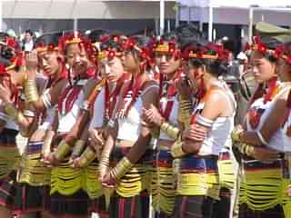 Sumi women from Nagaland. (Wikimedia Commons)