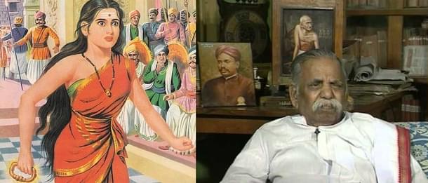 Tamil scholar and rationalist Ma Po Si was appalled by the shallow, unintelligent stand taken by EVR on Silappadikaram.