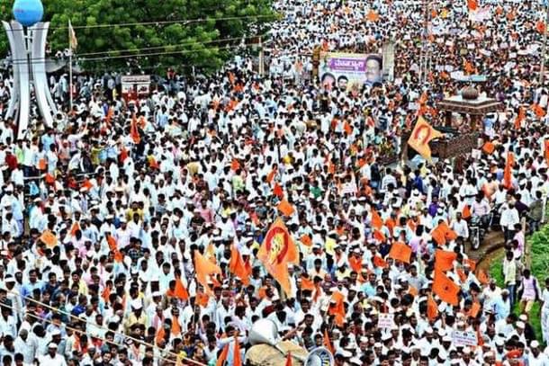Lingayat agitation on the streets of Bidar