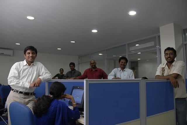 A private company office in Bengaluru. (Hemant Mishra/Mint via Getty Images)