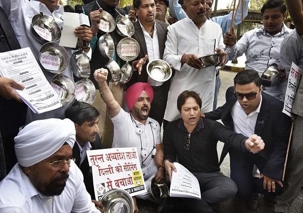 A protest against sealing on 25 February