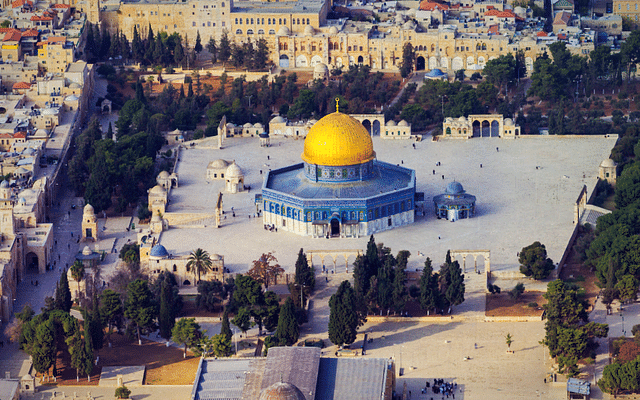 The Dome of the Rock in Jerusalem. (Andrew Shiva via Wikipedia)