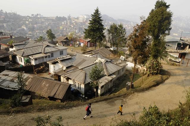 A view of Kohima, Nagaland. (Samir Jana/Hindustan Times via GettyImages)
