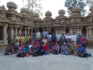 THT site seminar at the Kailasanatha Temple in Kancheepuram (Siddharth Chandrasekar)