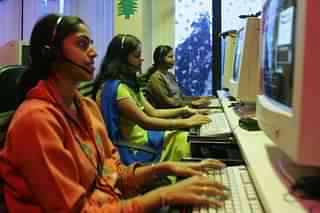 A Call-Centre in Mumbai (Kunal Patil/Hindustan Times via Getty Images)