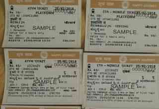 The new UTS tickets in Kannada. (pic via Twitter)