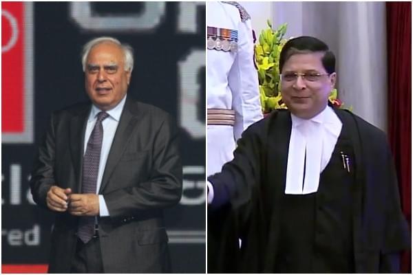 Kapil Sibal and Dipak Misra.