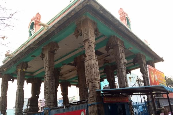 Sankara Pathar Mandapam at Ekambareshwar temple (Raghav Hari Krishna V S)