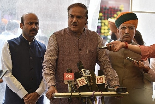 Union Minister for Parliamentary Affairs Ananth Kumar. (Sonu Mehta/Hindustan Times via Getty Images)