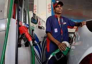 Petrol being filled in a car at Bandra, Mumbai (Kalpak Pathak/Hindustan Times via Getty Images)