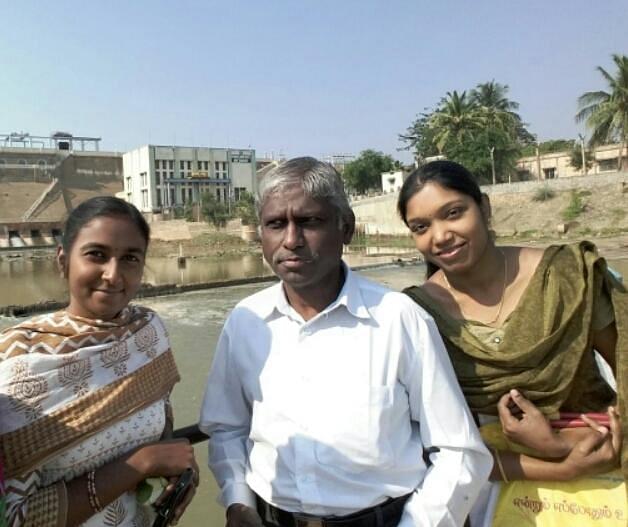 From left, Dr Uma Devi, Dr T Umakanthan and Dr P Madhumathi