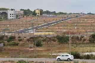 Residential plots on the outskirts of Bengaluru (MANJUNATH KIRAN/AFP/GettyImages)