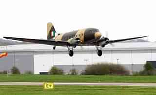 Douglas DC-3 Dakota aircraft to join Indian Air Force’s vintage squadron. (Shiv Aroor/Twitter)