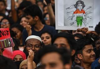 A protest against the Kathua rape case in Mumbai on April 15