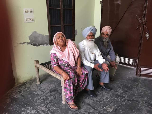 A Ravidasi family in Durkhot village in Ludhiana&nbsp;