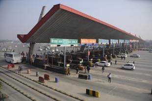 The Delhi-Gurgaon Toll Plaza. (Parveen Kumar/Hindustan Times via Getty Images) 