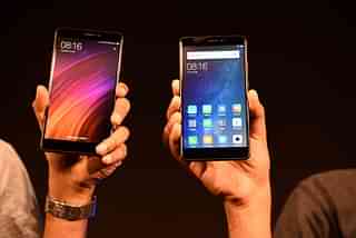 Xiomi Mi Max 2 during its launch on July 18, 2017 in New Delhi (Saumya Khandelwal/Hindustan Times via Getty Images)