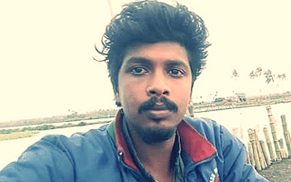 Sreejith, the BJP worker, who died after being taken into custody by Kerala police.