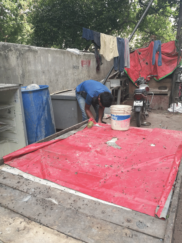 Flies and mosquitos are a common sight atmost open spaces in the city.