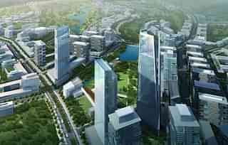 An artist’s impression of a special economic zone.