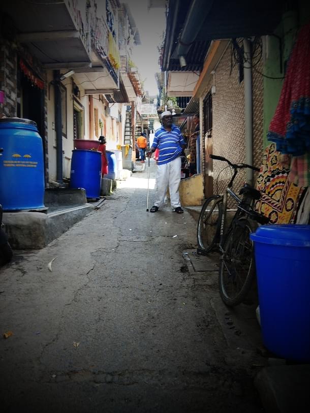 Door-to-door garbage collection by the PMC and SWaCH has been successful here.