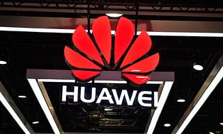 Huawei pavilion at the CES 2018 expo in Las Vegas Nevada (David Becker/Getty Images)