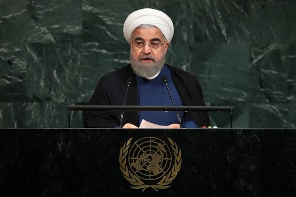 Iranian President Hassan Rouhani. (Drew Angerer via Getty Images)