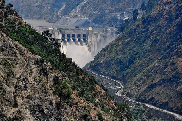 Baglihar Hydroelectric Power Project on the Chenab River at Doda district of Jammu and Kashmir, India (ICIMOD)