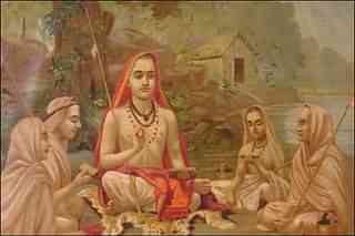The celebrated Adi Shankara