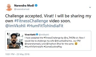 Prime Minister Narendra Modi’s tweet.
