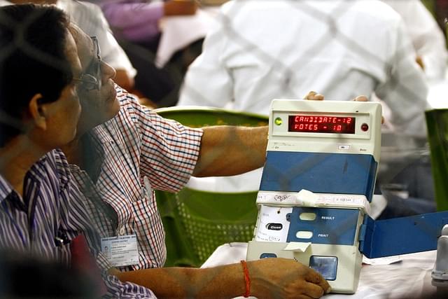 Counting of election votes (Ajay Aggarwal/Hindustan Times via Getty Images)