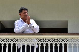 D K Shivakumar (Arijit Sen/Hindustan Times via Getty Images) 