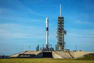 The Bangabandhu 1 atop the Falcon 9 rocket. (pic via Twitter)