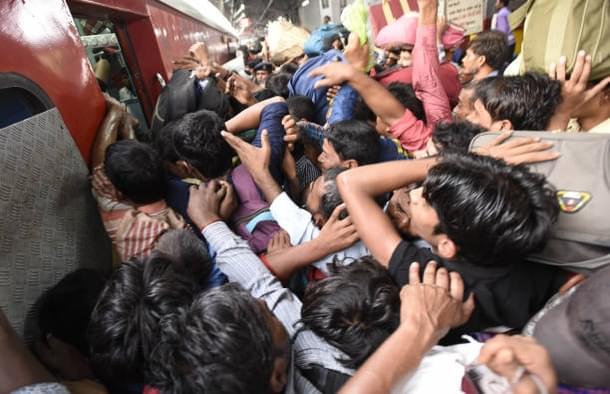 An average of two cases of quarrels per day were reported in trains last year. (Picture for representation)