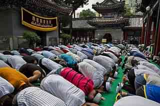 The sinicized Niujie Mosque in China. (Kevin Frayer via Getty Images)