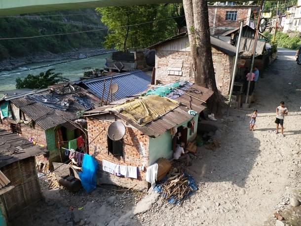 A part of the new settlement.