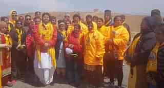 Indian devotees at Kailash Mansarovar Yatra.